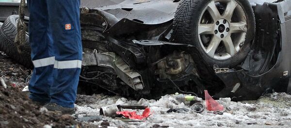 Садамаи нақлиётӣ. Акс аз бойгонӣ Садамаи нақлиётӣ. Акс аз бойгонӣ - Sputnik Тоҷикистон