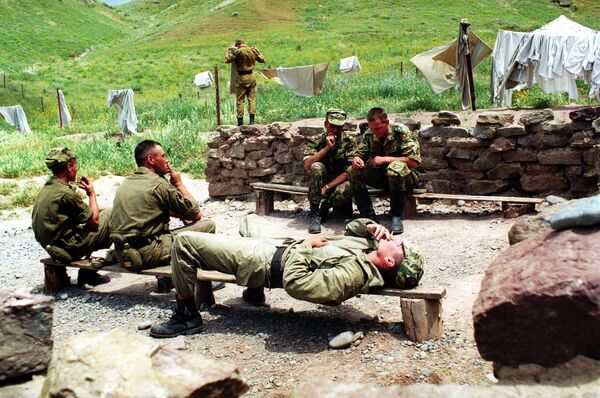 Мотострелковая дивизия на границе с Афганистаном - Sputnik Таджикистан