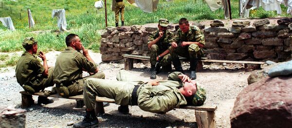 Мотострелковая дивизия на границе с Афганистаном - Sputnik Тоҷикистон