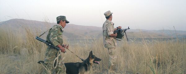 На таджикско-афганской границе - Sputnik Тоҷикистон