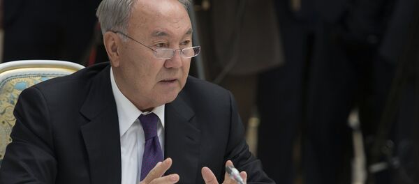 Президент Республики Казахстан Нурсултан Назарбаев, архивное фото - Sputnik Таджикистан