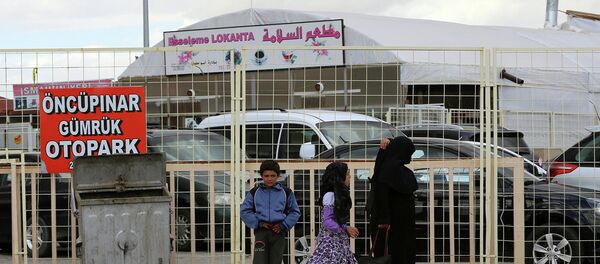 На турецко-сирийской границе. Архивное фото На турецко-сирийской границе. Архивное фото - Sputnik Таджикистан