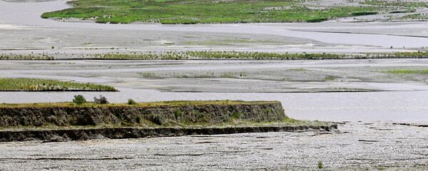 Сарҳад бо Афғонистон дар наздикии дарёи Панҷ - Sputnik Тоҷикистон