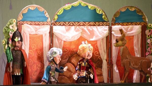 Фестиваль Парасту: Чкаловский кукольный театр показал Золотую лань - Sputnik Таджикистан