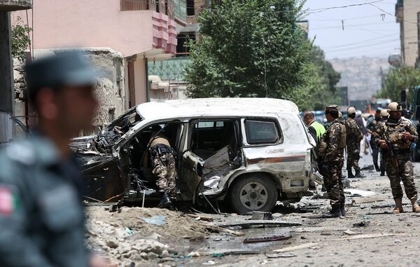 Последствия теракта в Кабуле - Sputnik Таджикистан