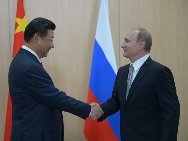 Беседа Президента Российской Федерации Владимира Путина с Председателем Китайской Народной Республики Си Цзиньпином - Sputnik Таджикистан