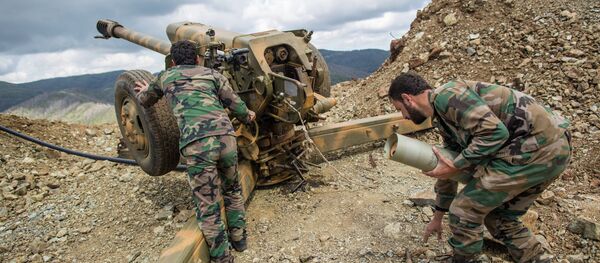 Сирийские военные, архивное фото - Sputnik Таджикистан