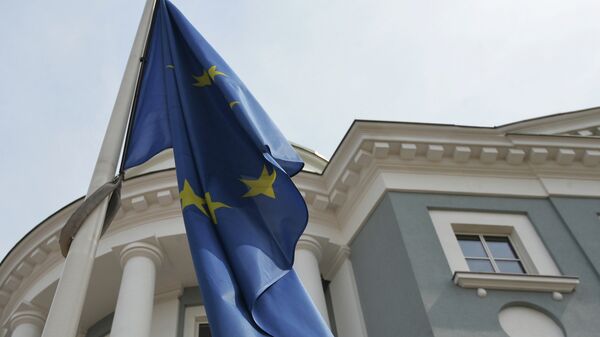 Флаг Европейского Союза. Архивное фото. - Sputnik Таджикистан