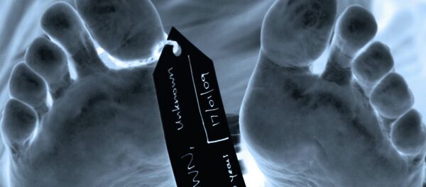 Тело в морге, архивное фото - Sputnik Тоҷикистон