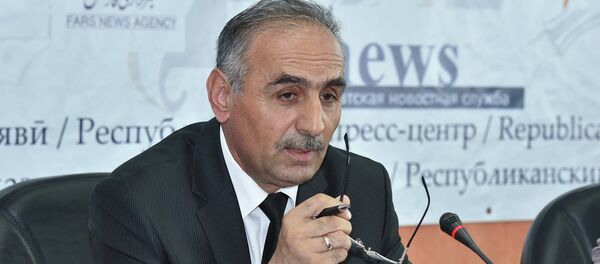 Шамсиддин Орумбекзода на пресс-конференции Министерства культуры РТ Шамсиддин Орумбекзода на пресс-конференции Министерства культуры РТ - Sputnik Таджикистан