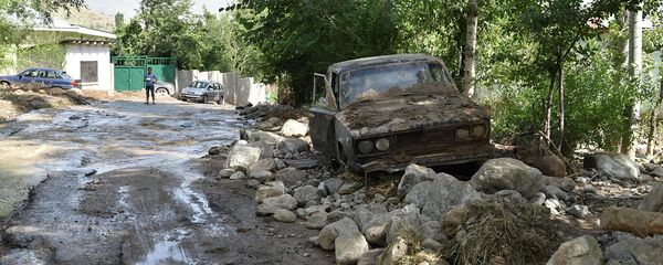 Оқибати омадани сел. Акс аз бойгонӣ - Sputnik Тоҷикистон