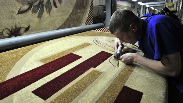 Производство ковров. Архивное фото - Sputnik Таджикистан