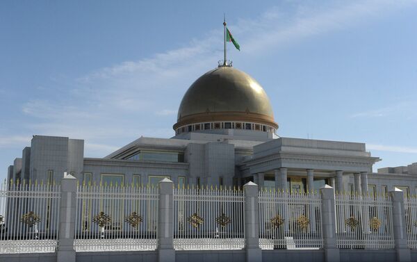 Седьмое место. Президентский дворец Огузхан в Ашхабаде - Sputnik Таджикистан
