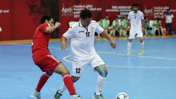 Национальная сборная Таджикистана по футзалу на учебно-тренировочных сборах в Кувейте - Sputnik Таджикистан