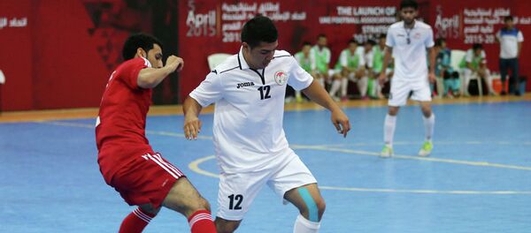 Дастаи яккачини футзали Тоҷикистон аснои тамрин дар Кувайт - Sputnik Тоҷикистон