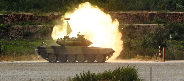 Чемпионат мира по Танковому биатлону. Полуфинал - Sputnik Таджикистан