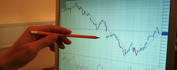 График на экране монитора, архивное фото. - Sputnik Таджикистан