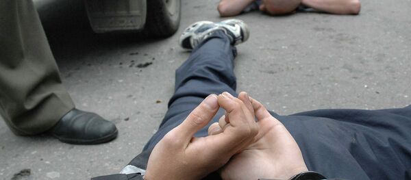 Поимка преступников, архивное фото. - Sputnik Тоҷикистон