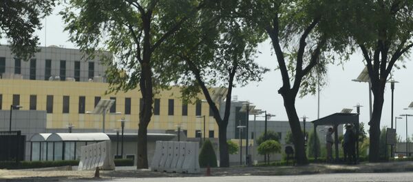 Здание посольства США в Душанбе, архивное фото - Sputnik Тоҷикистон