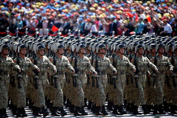 Военный парад в Пекине - Sputnik Таджикистан