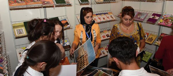 Пятая международная выставка Книги Душанбе - Sputnik Таджикистан