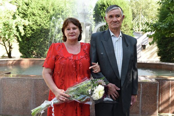 Рашид Юмаев и Нурия Юмаева - Sputnik Таджикистан