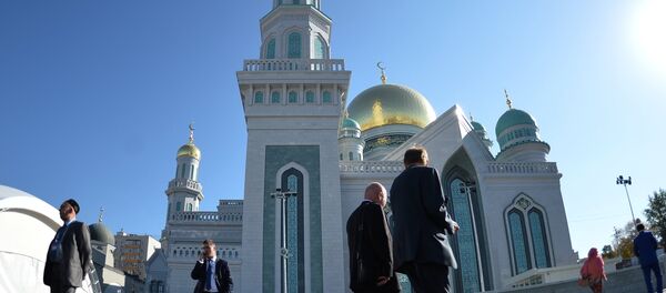 Масҷиди ҷомеъи Маскав. Акс аз бойгонӣ - Sputnik Тоҷикистон