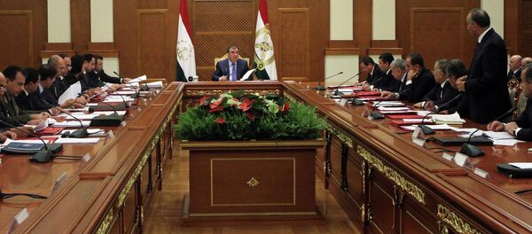 Заседание правительства Таджикистана - Sputnik Таджикистан