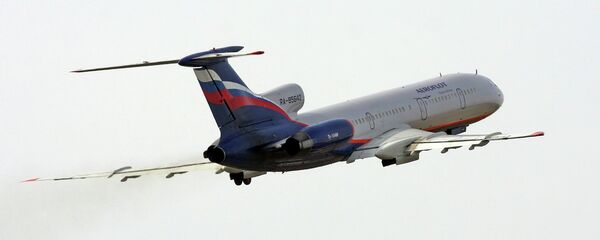 Ҳавопаймои Ту-154м ширкати Аэрофлот - Sputnik Тоҷикистон