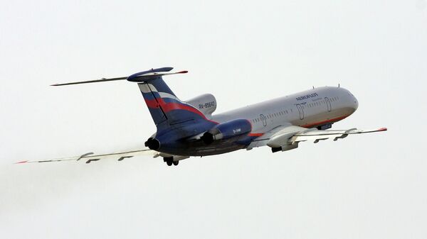 Самолет Ту-154м авиакомпании Аэрофлот - Sputnik Таджикистан