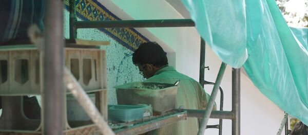 Реставрация колокольни Свято-Никольского кафедрального собора г. Душанбе - Sputnik Таджикистан