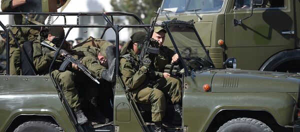 Военный парад в 201-й РВБ. Военный парад в 201-й РВБ. - Sputnik Таджикистан