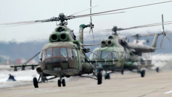Вертолеты Ми-8МТВ. Архивное фото - Sputnik Таджикистан