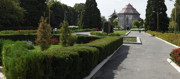 Ботанический сад Академии наук Таджикистана (Боги Ирам) - Sputnik Тоҷикистон