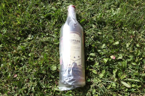 Бутылка с коньяком - Sputnik Таджикистан
