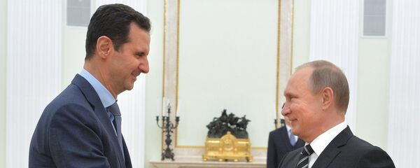Президент России В.Путин встретился с президентом Сирии Б.Асадом - Sputnik Таджикистан