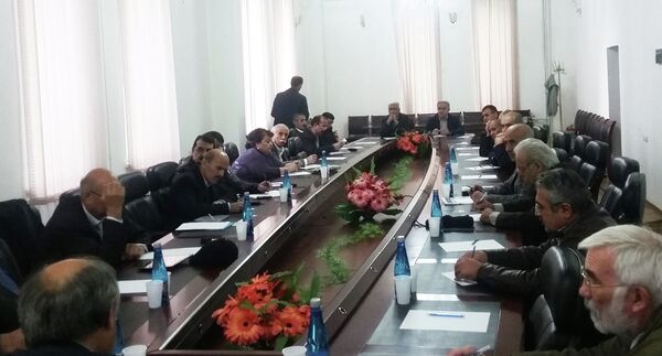 Конференция на тему отношений Саудовской Аравии и Ирана и войны в Сирии в Институте востоковедения АНРТ - Sputnik Тоҷикистон