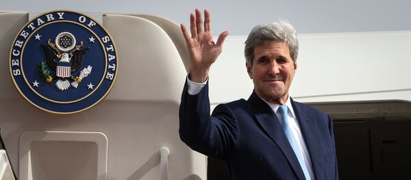 Вазири корҳои хориҷии ИМА Ҷон Керрӣ. Акс аз бойгонӣ - Sputnik Таджикистан