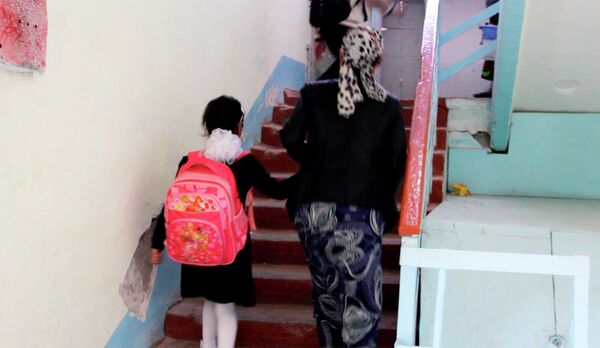 В школе №45 Яванского района - Sputnik Таджикистан