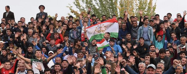 Таджикские болельщики, архивное фото - Sputnik Таджикистан