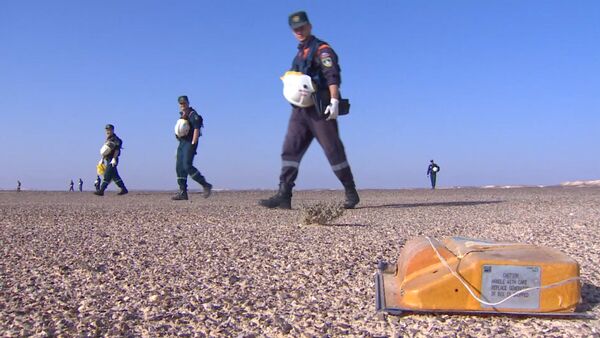 Российские спасатели цепочкой прочесывали район крушения Airbus A321 в Египте - Sputnik Таджикистан
