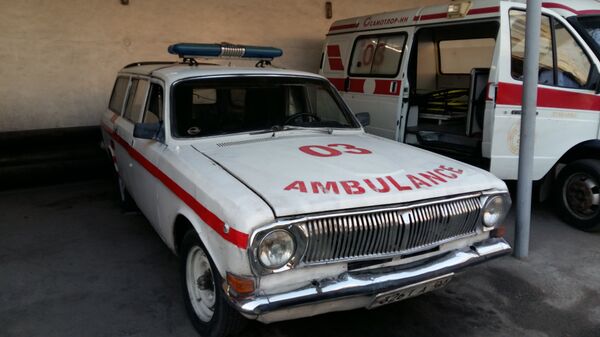 Машина скорой помощи, которая обслуживает население Душанбе - Sputnik Таджикистан