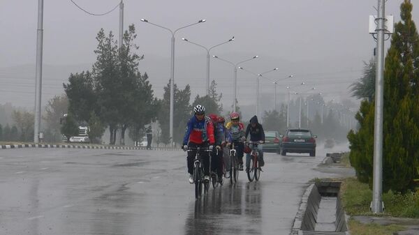 Ученики душанбинской велошколы - Sputnik Таджикистан