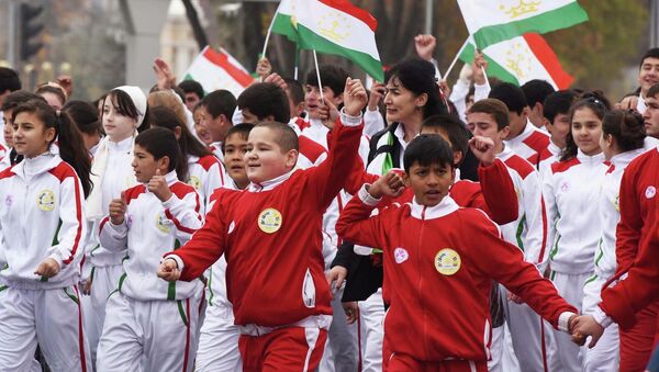 Таджикские спортсмены, архивное фото - Sputnik Таджикистан