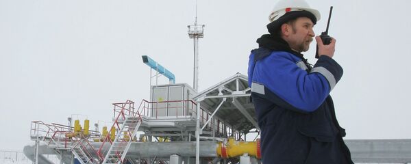 На газоизмерительной станции Суджа в Курской области. Архивное фото. - Sputnik Таджикистан