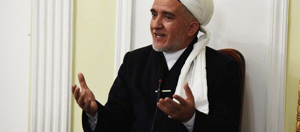 Раиси Шӯрои уламои Тоҷикистон Сайдмукаррам Абдулқодирзода Раиси Шӯрои уламои Тоҷикистон Сайдмукаррам Абдулқодирзода - Sputnik Тоҷикистон