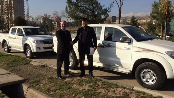 Посольство США подарило автомобили для пресечения ядерной контрабанды - Sputnik Таджикистан
