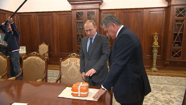 Шойгу показал Путину черный ящик сбитого Турцией российского Су-24 - Sputnik Таджикистан