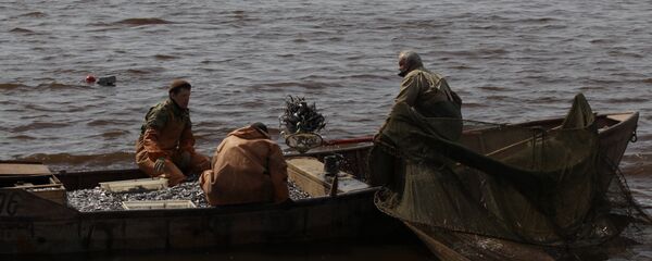 Ловля рыбы, архивное фото - Sputnik Тоҷикистон