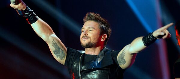 Овозхони рус Сергей Лазарев. Акс аз бойгонӣ. - Sputnik Тоҷикистон